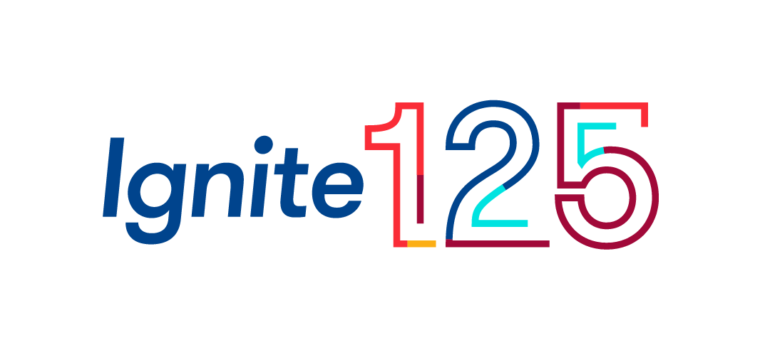 Ignite125 colorful logo