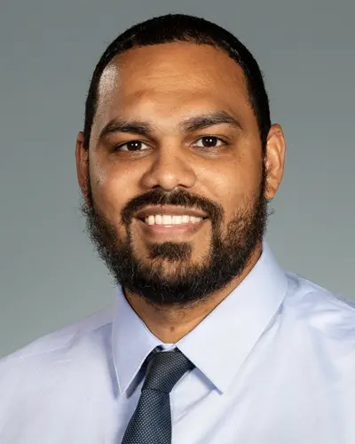 Professional headshot photo of PCOM's Chief of Campus Operations Omar Sinanan, CEFP, FMP