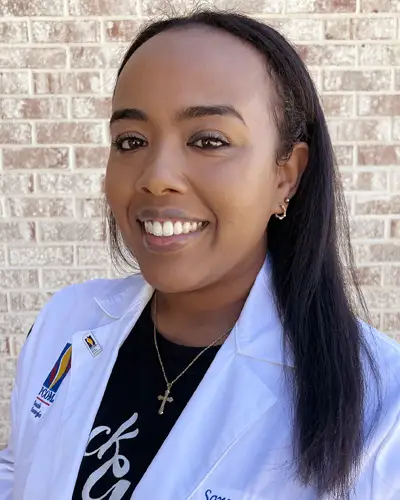 PCOM South Georgia second-year Doctor of Osteopathic Medicine (DO) student Saron Araya (DO '27)