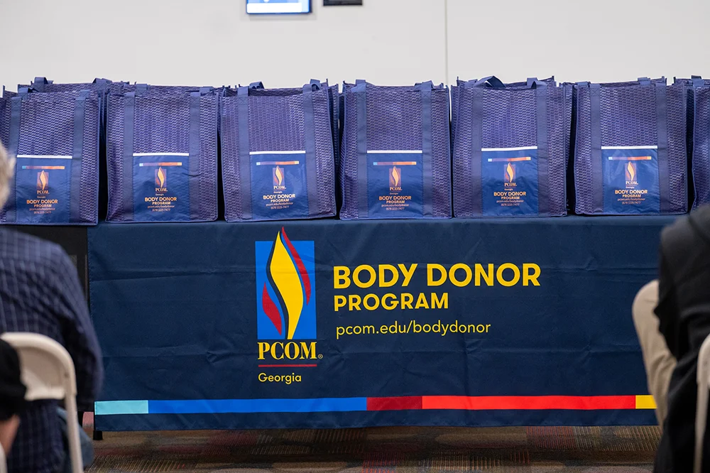 The PCOM Georgia Body Donor Program hosts the annual Body Donor Memorial Service