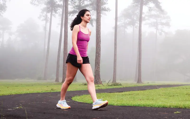 A foggy morning run on PCOM South Georgia’s Fitness Trail awakens with a surreal charm, as the first light of dawn filters through the loblolly pines.