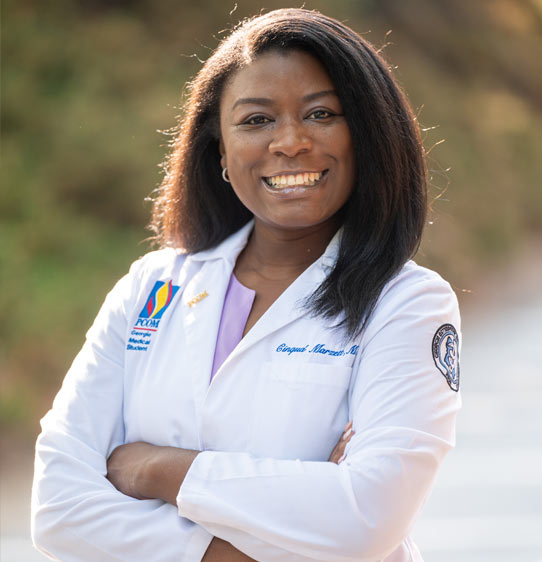 PCOM Georgia medical student in the osteopathic medicine program