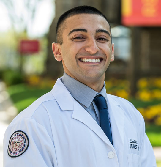 PCOM medical student in the Doctor of Osteopathic Medicine program