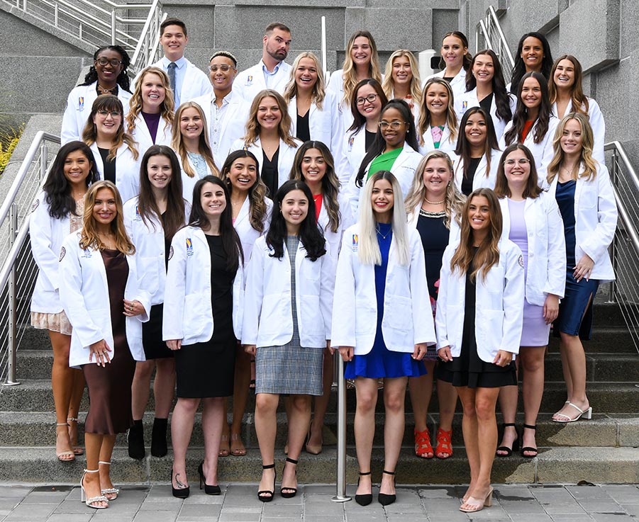 PA and PT Students Receive Symbolic White Coats 2022 Ceremonies