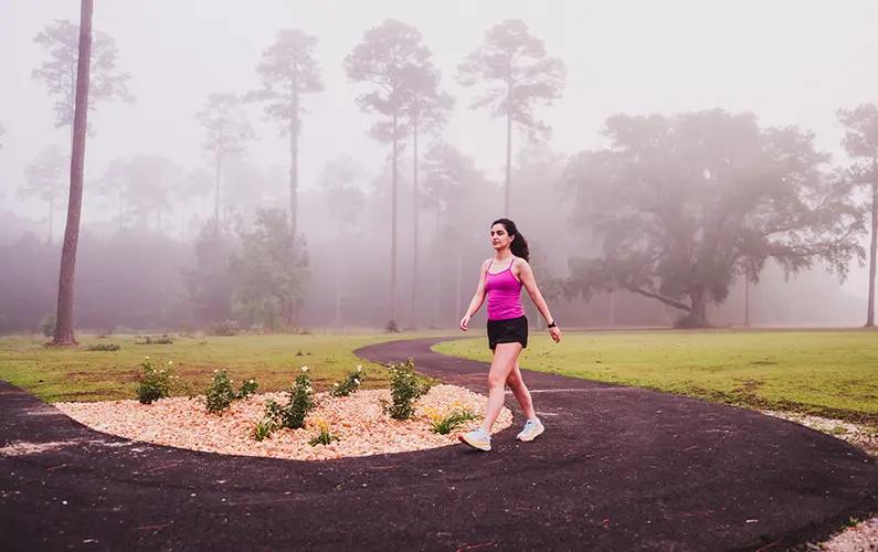 Paved trail on the grounds of PCOM South Georgia